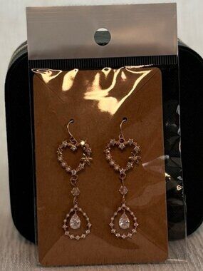 Heart Dangly Earings